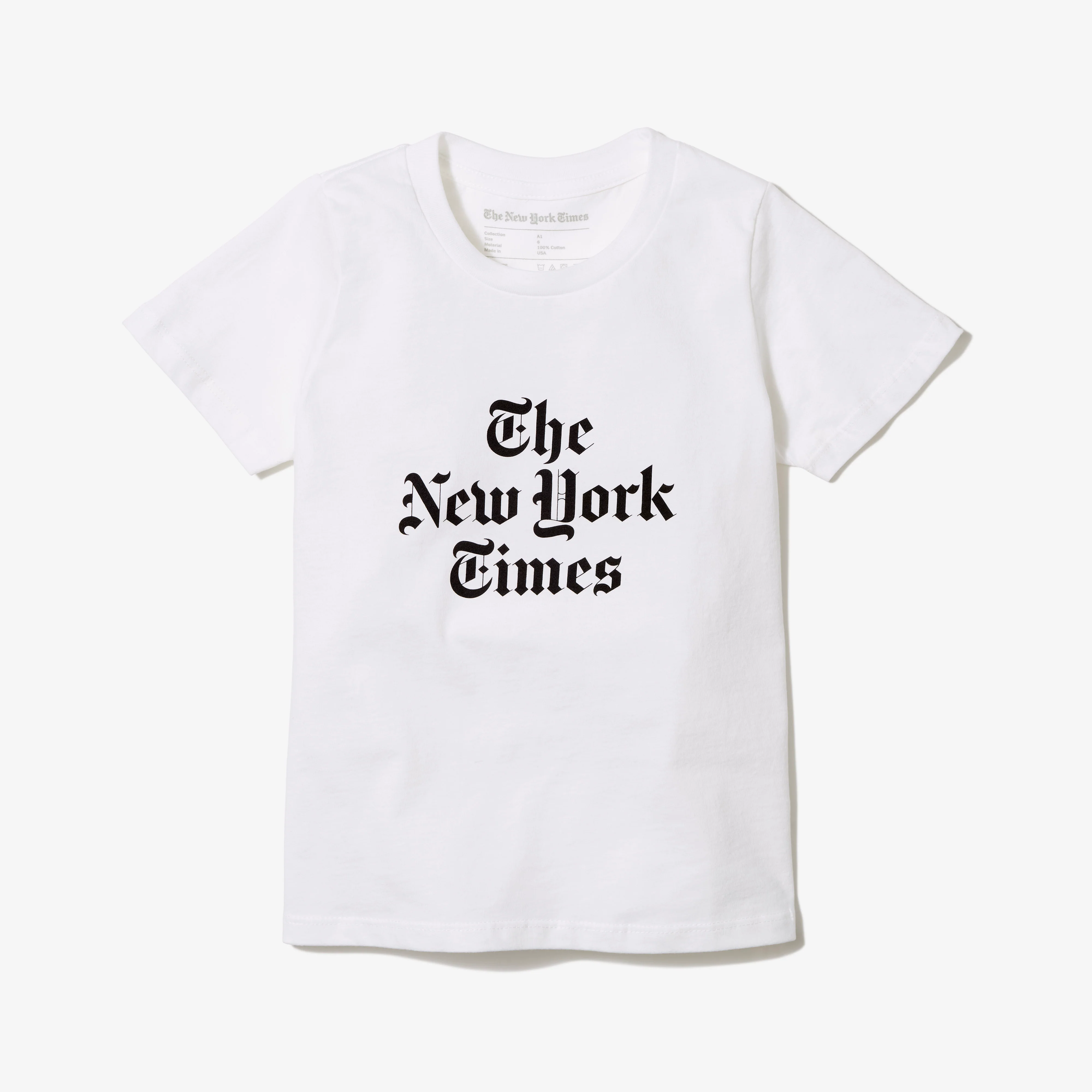 Kids Stacked Logo Shirt - Image 3